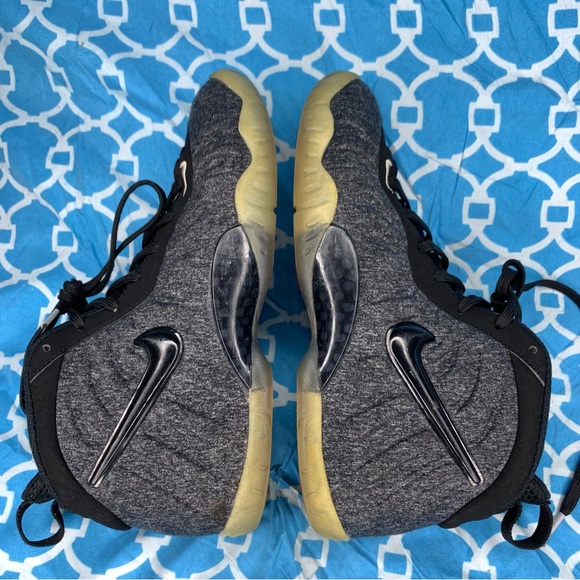 Nike Women’s size 6.5 Little Posite pro tech wool fleece ladies sneakers wmns og - Picture 6 of 11
